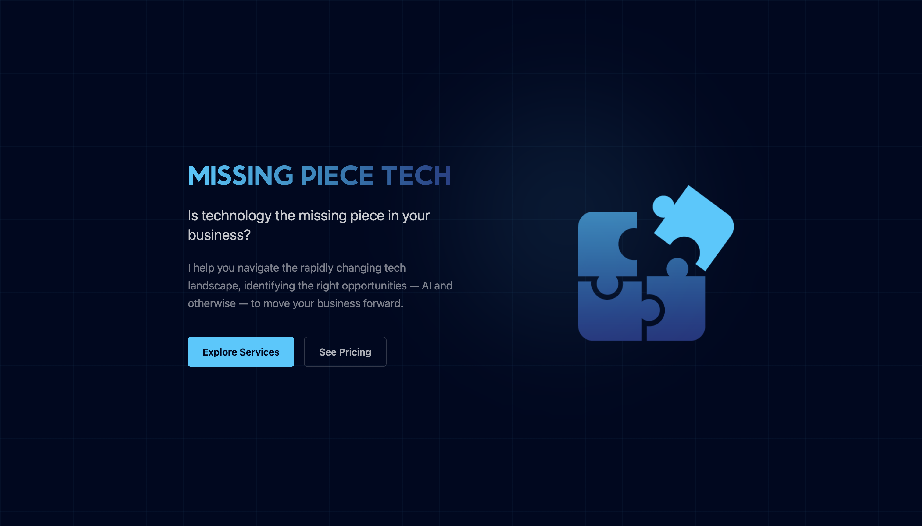 Missing Piece Tech screenshot
